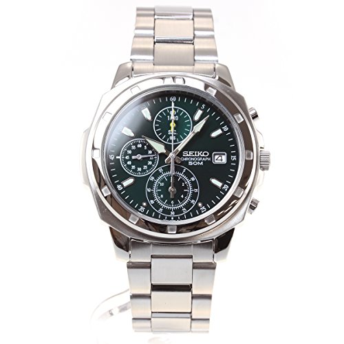 Seiko VIP Chronograph Watch SND411 - 50m Water Resistant