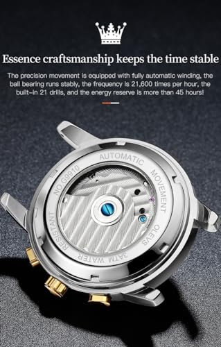 OLEVS Automatic Luxury Mechanical Watch for MenVIP Shopping