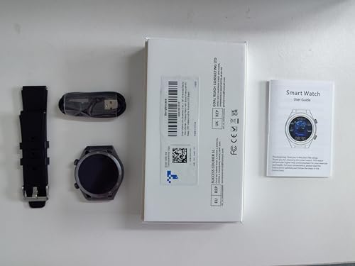 Bluetooth Call Smartwatch for Men Women Fitness IP67 Black