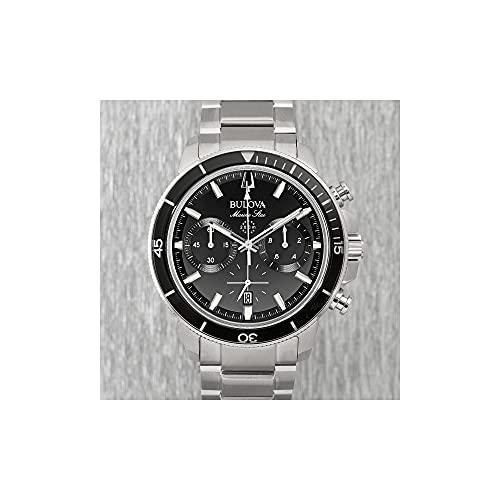 Bulova Marine Star Men's Chronograph Watch, Stainless Steel