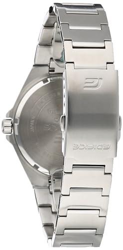 Casio Edifice Men's Silver Quartz Date Indicator Watch