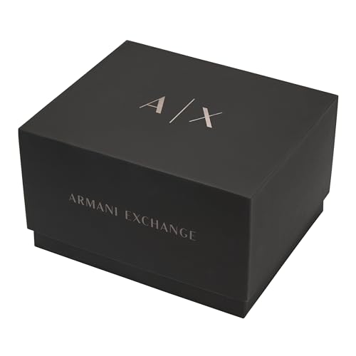 Armani Exchange Men's Stainless Steel Dress Watch Black