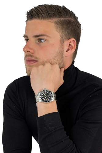 INVICTA Men's Pro Diver Quartz Watch Silver Steel