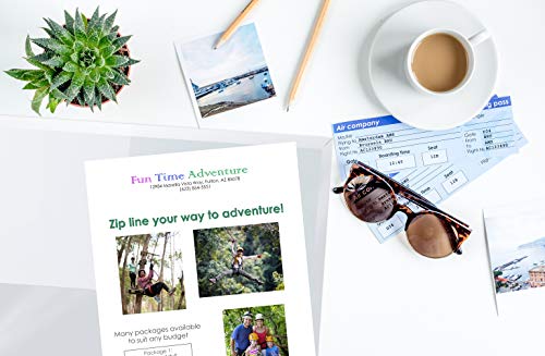 VIP 2 Pocket Glossy Laminated White Paper Folders