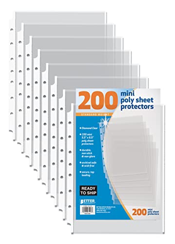 VIP Shopping: Better Office Products Mini Sheet Protectors
