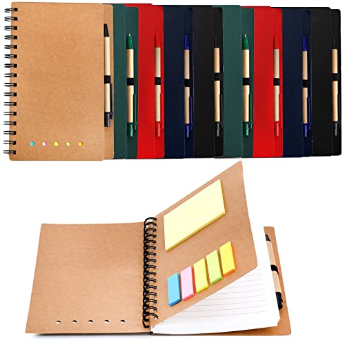 SOUJOY VIP Spiral Notebook Set with Pen & Tabs