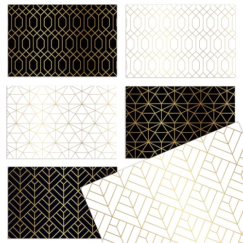 Elegant Gold Foil All Occasion Greeting Cards, 100-Pack