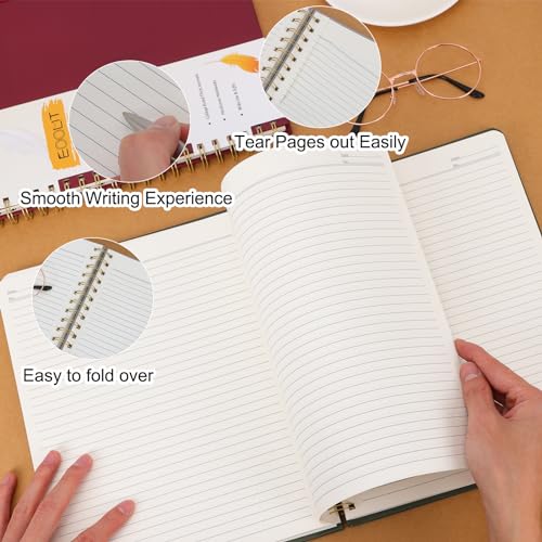 2-Pack A4 Spiral Journal Notebook Set for VIPs