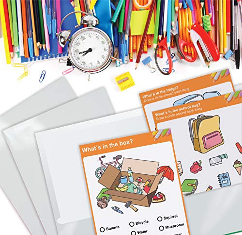 VIP 2 Pocket Glossy Laminated White Paper Folders