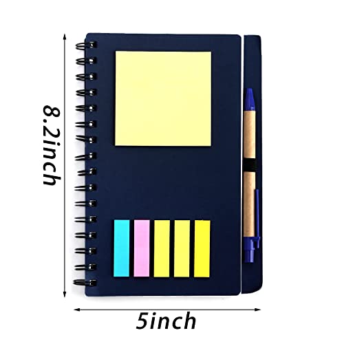 SOUJOY VIP Spiral Notebook Set with Pen & Tabs