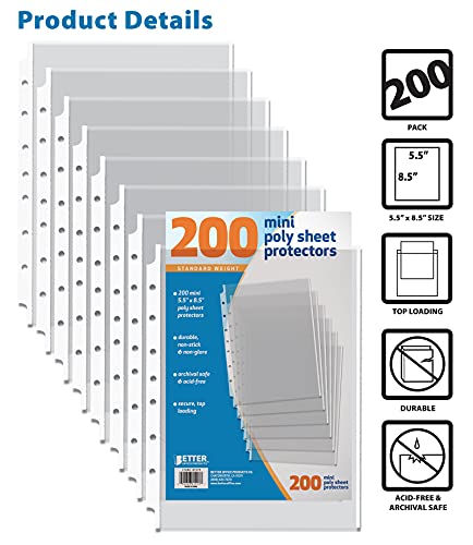 VIP Shopping: Better Office Products Mini Sheet Protectors