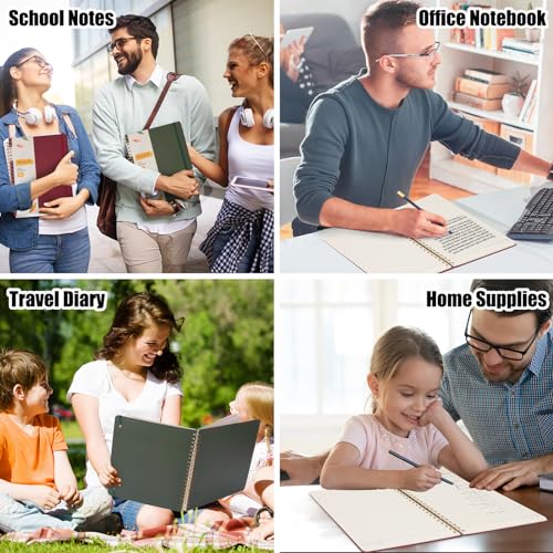 2-Pack A4 Spiral Journal Notebook Set for VIPs