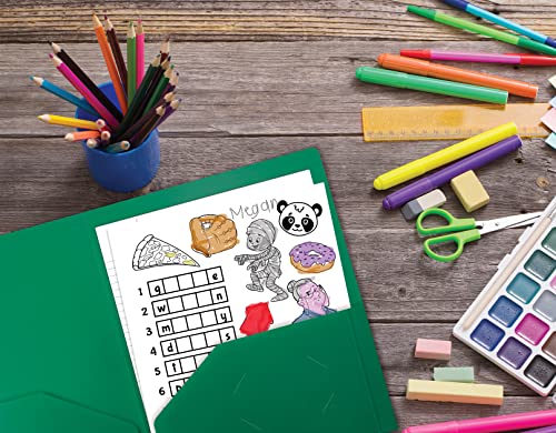 VIP Quality 2 Pocket Portfolio Letter Size Folder