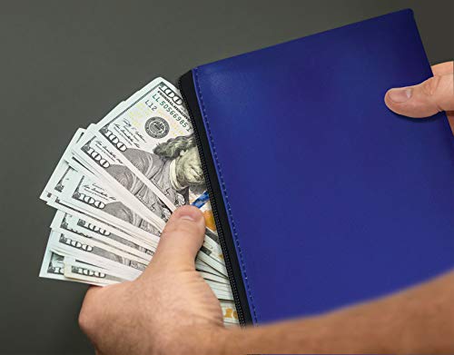 VIP Shopping: 6 Pack Leatherette Zippered Deposit Bags