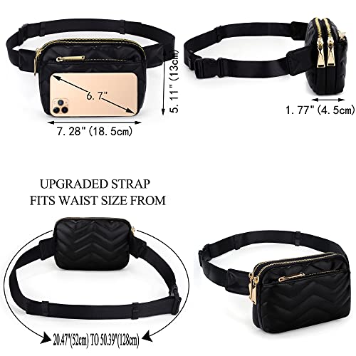 Waterproof Waist Pack Chest Bag for Travel Running