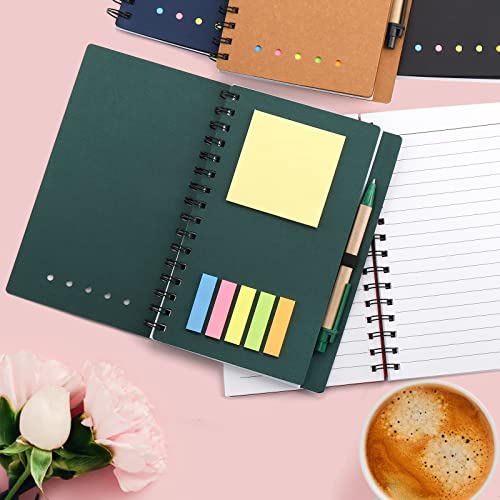 SOUJOY VIP Spiral Notebook Set with Pen & Tabs