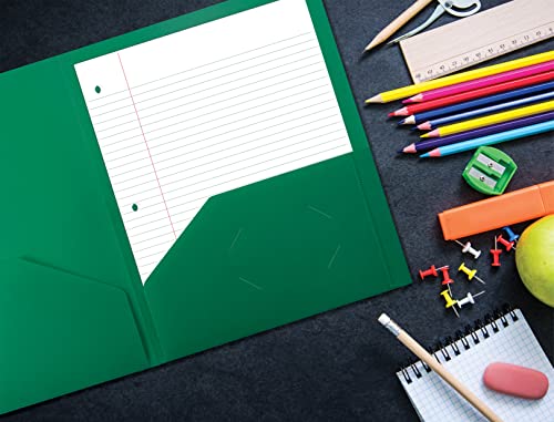 VIP Quality 2 Pocket Portfolio Letter Size Folder