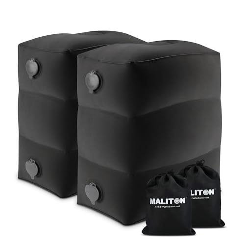 Maliton Inflatable Foot Rest Pillow for VIP Travel