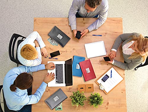 VIP Bank Deposit Bag Set with Insert Cards & Window