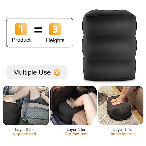 Maliton Inflatable Foot Rest Pillow for VIP Travel