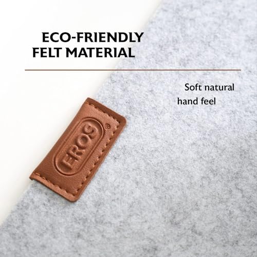 Eros VIP Felt Desk Accessories Set - Grey