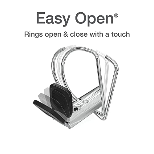 Assorted Pastel Oxford Binders, 2 Inch, 4 Pack