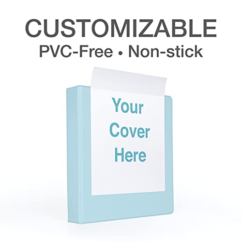 Assorted Pastel Oxford Binders, 2 Inch, 4 Pack