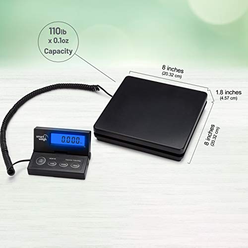Smart Weigh Digital Shipping Scale, 110 lbs x 0.1 oz