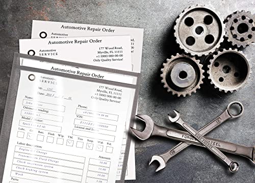 30 Oversized Heavy Duty Dry Erase Pocket Sleeves