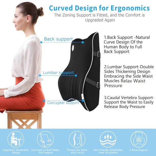 Ergonomic Lumbar Support Pillow for VIP Comfort