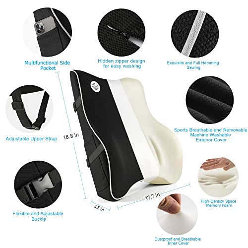 Ergonomic Lumbar Support Pillow for VIP Comfort