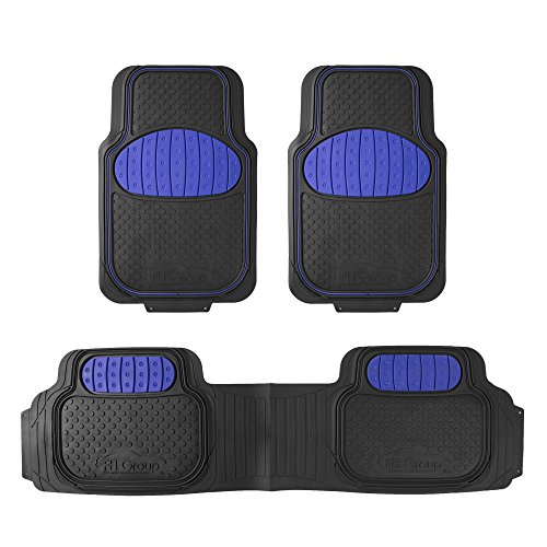 VIP Blue Heavy-Duty Car Floor Mats - Universal Fit
