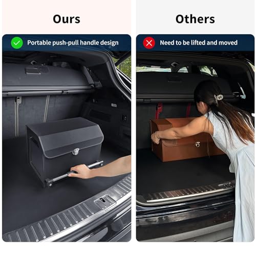 VIP Car Trunk Organizer with Lid and Handle