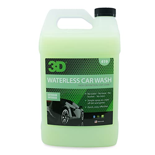 3D Auto Detailing VIP Waterless Car Wash Gallon