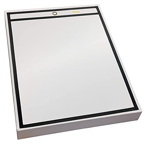 VIP Event Ticket Holders, 9x12 Clear, Stitched 25-Pack