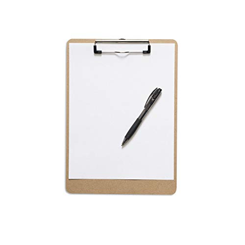 30 Pack of Eco-Friendly Clipboards by Office Solutions