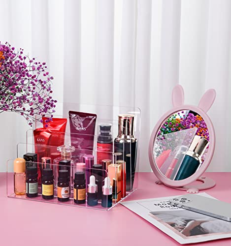 Hiziwimi 2PCS Clear Acrylic File Folder Racks