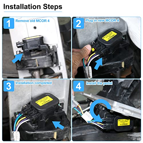 Club Car MCOR 4 Throttle Potentiometer for VIPs