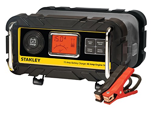 STANLEY BC15BS 15A 12V Battery Charger/Maintainer with Engine Start