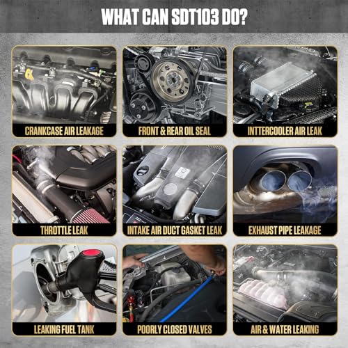 12V Car Smoke Leak Detector & EVAP Machine