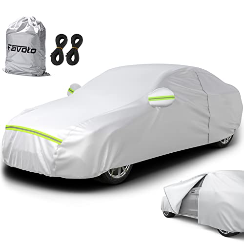 VIP Car Cover: 5-Layer Universal Fit with Storage Bag