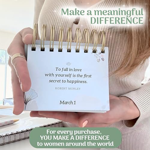 366 Daily Self Care Quotes Perpetual Calendar for Women