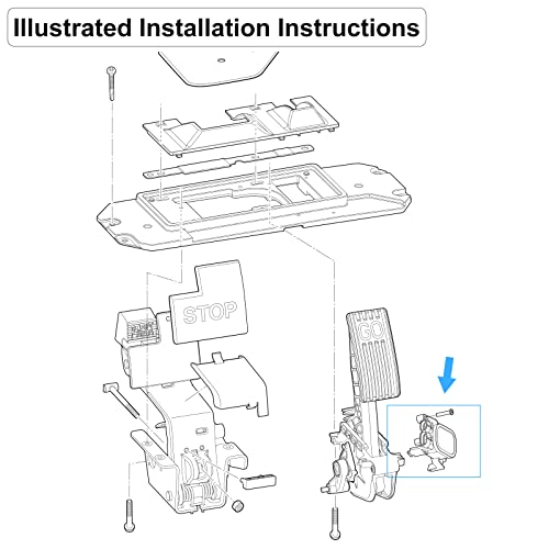Club Car MCOR 4 Throttle Potentiometer for VIPs