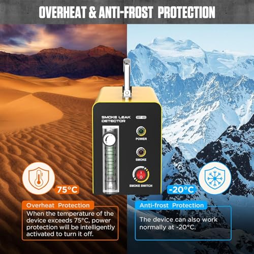 12V Car Smoke Leak Detector & EVAP Machine