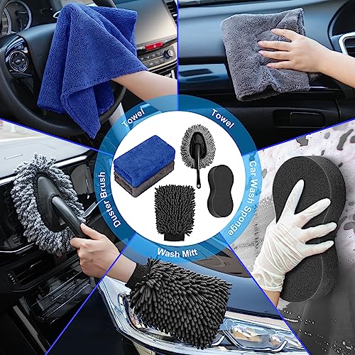AUTODECO VIP Car Cleaning Kit with Foam Gun