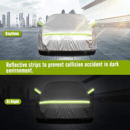 VIP Car Cover: 5-Layer Universal Fit with Storage Bag