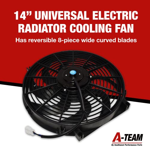 Universal 14" Heavy Duty Radiator Cooling Fan VIP Kit
