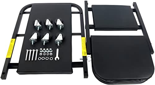 Black Foldable Z Creeper for VIP Shopping 330 LBS