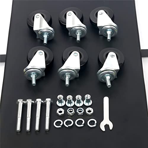 Black Foldable Z Creeper for VIP Shopping 330 LBS