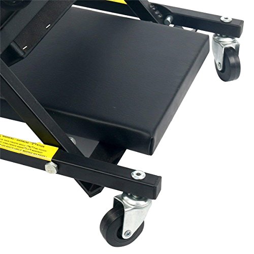 Black Foldable Z Creeper for VIP Shopping 330 LBS